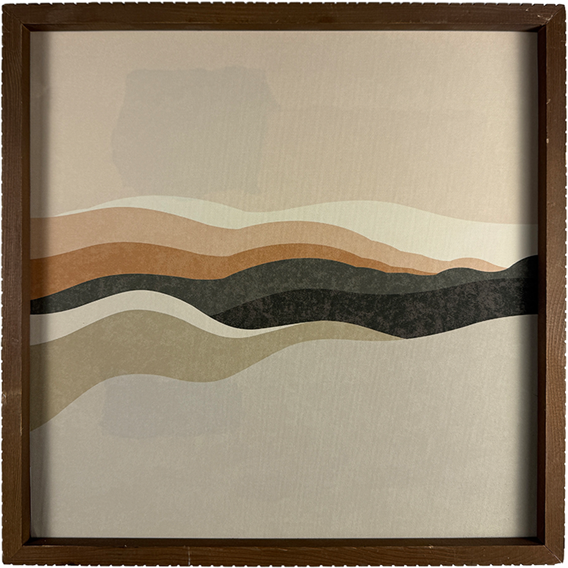 Earthy Fields 16"w x 16"h