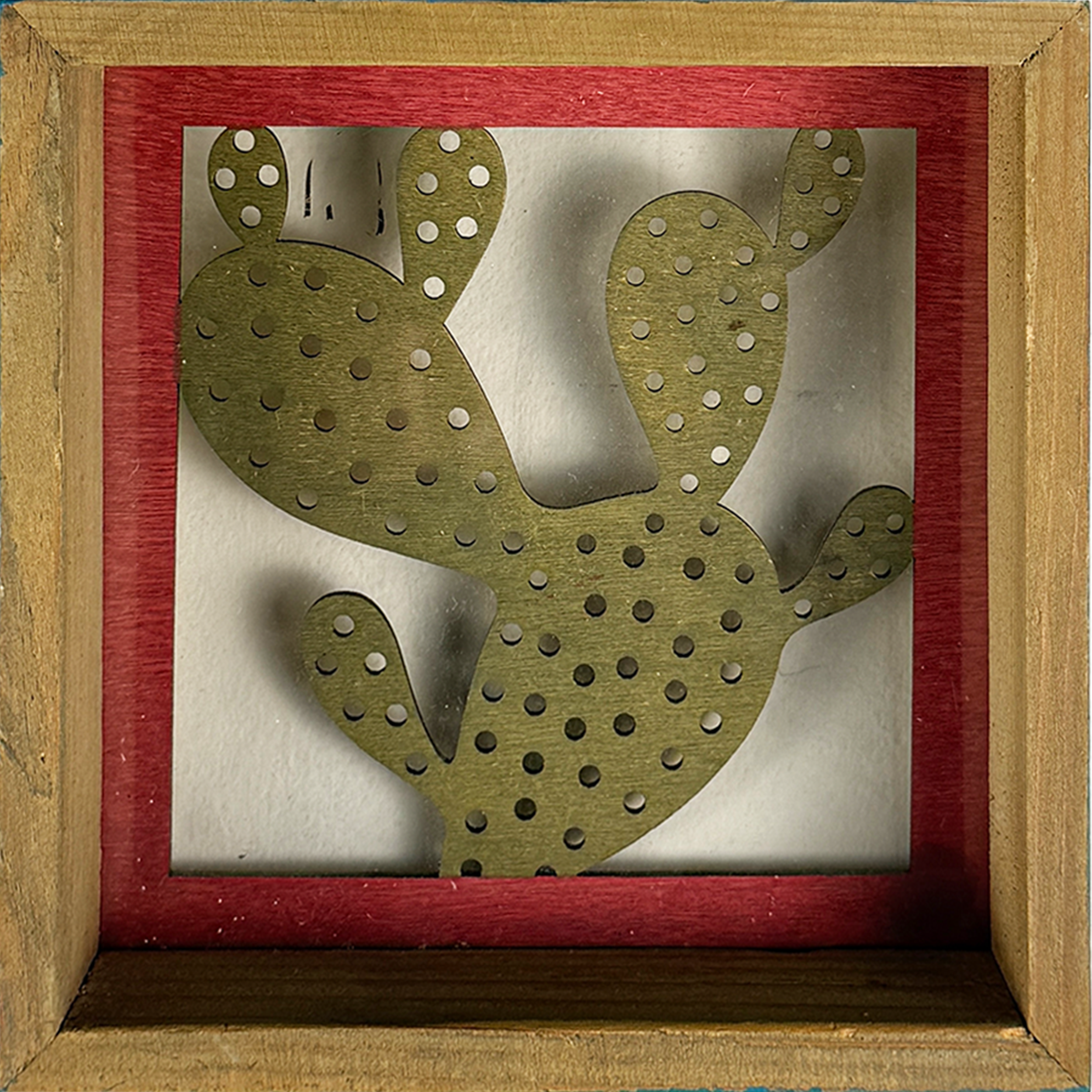 Cactus Shadow 6"w x 6"h