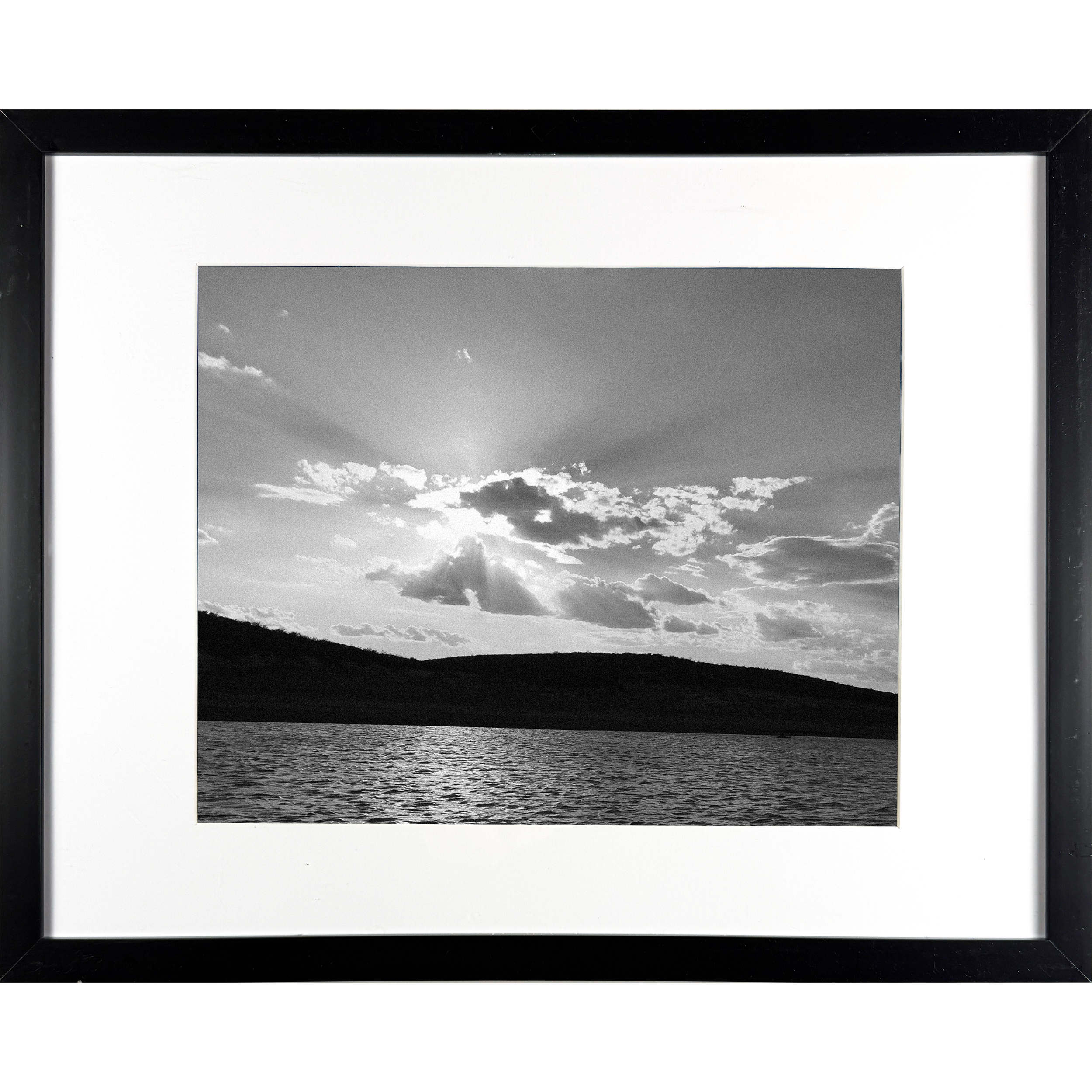 Lake Sunset 15"w x 12"h