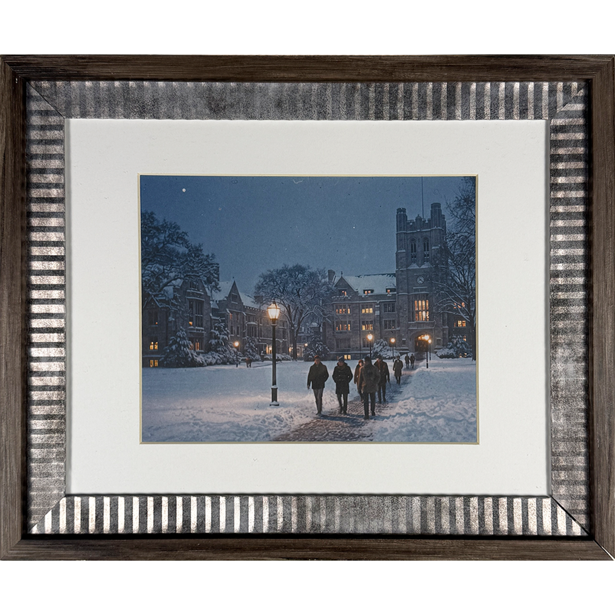 Snowy College Walk 17"w x 14"h