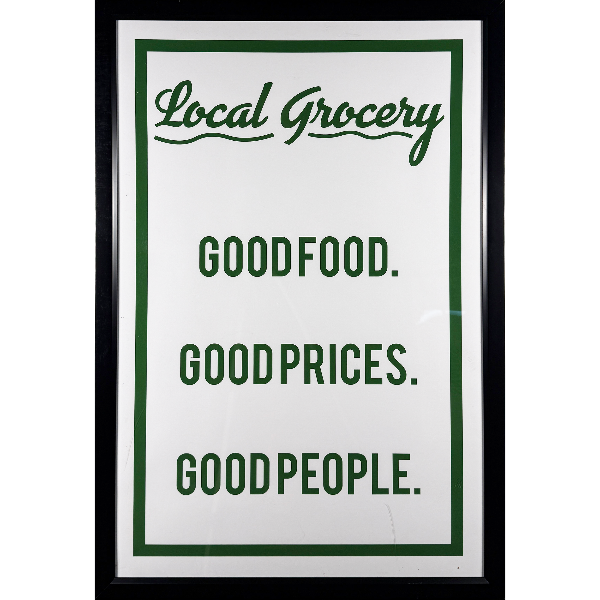Local Grocery 26"w x 38"h