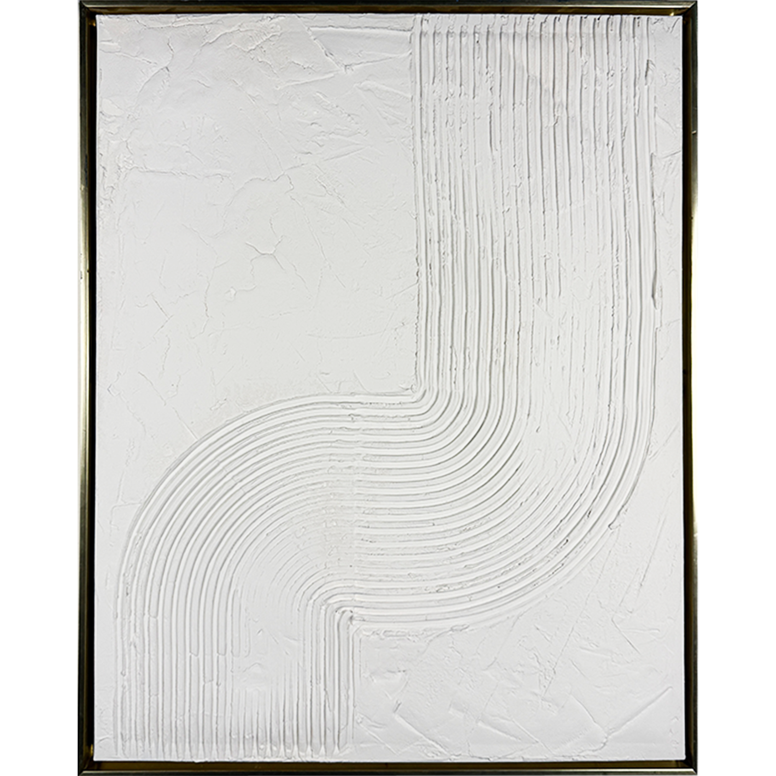 Textured Curves 24"w x 30"h