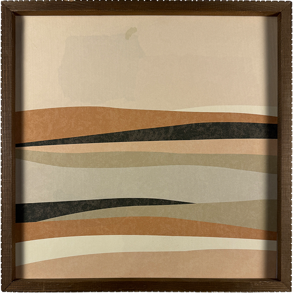 Earthy Fields 16"w x 16"h