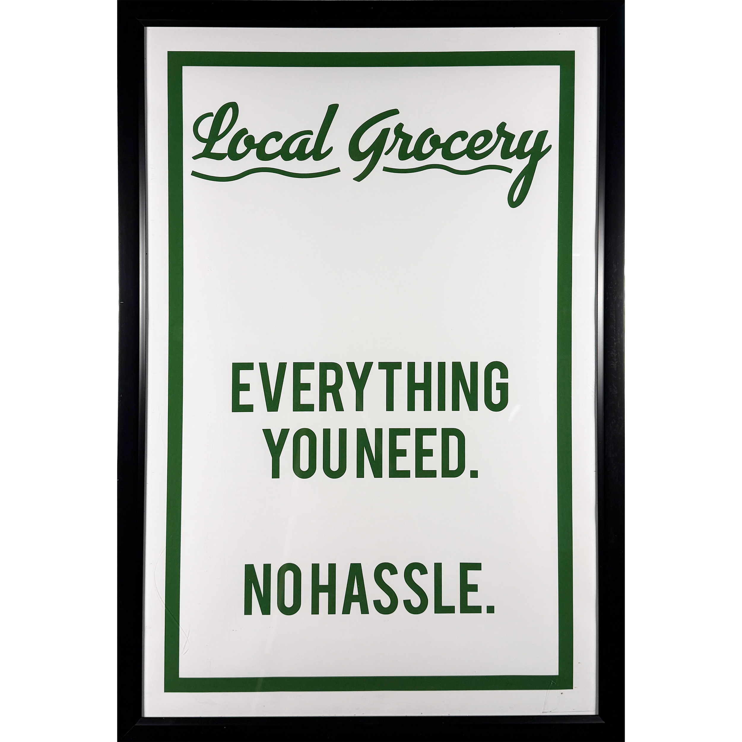 Local Grocery 26"w x 38"h