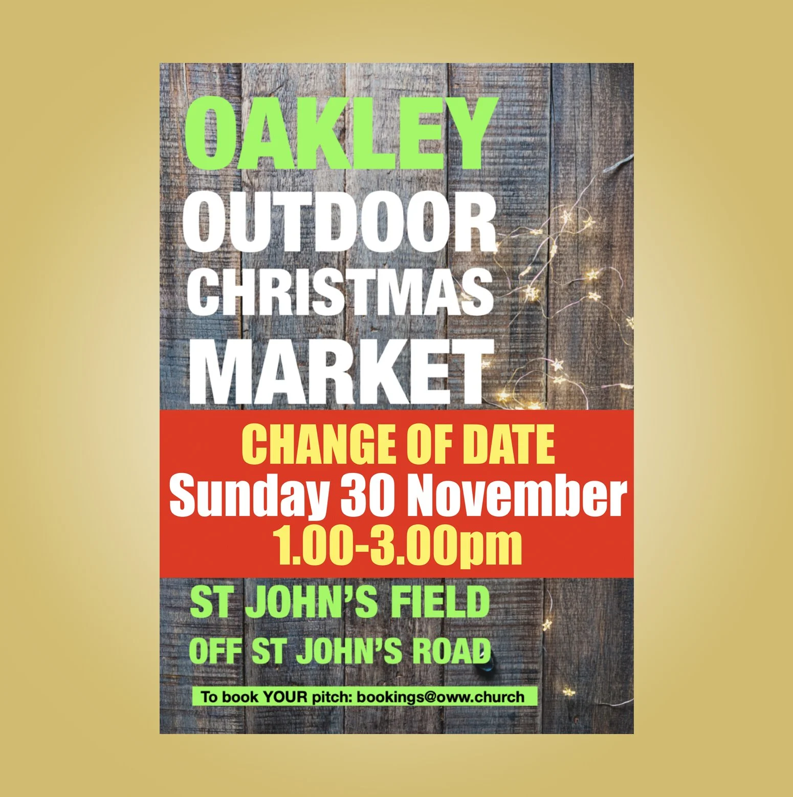 Outdoor Christmas Market