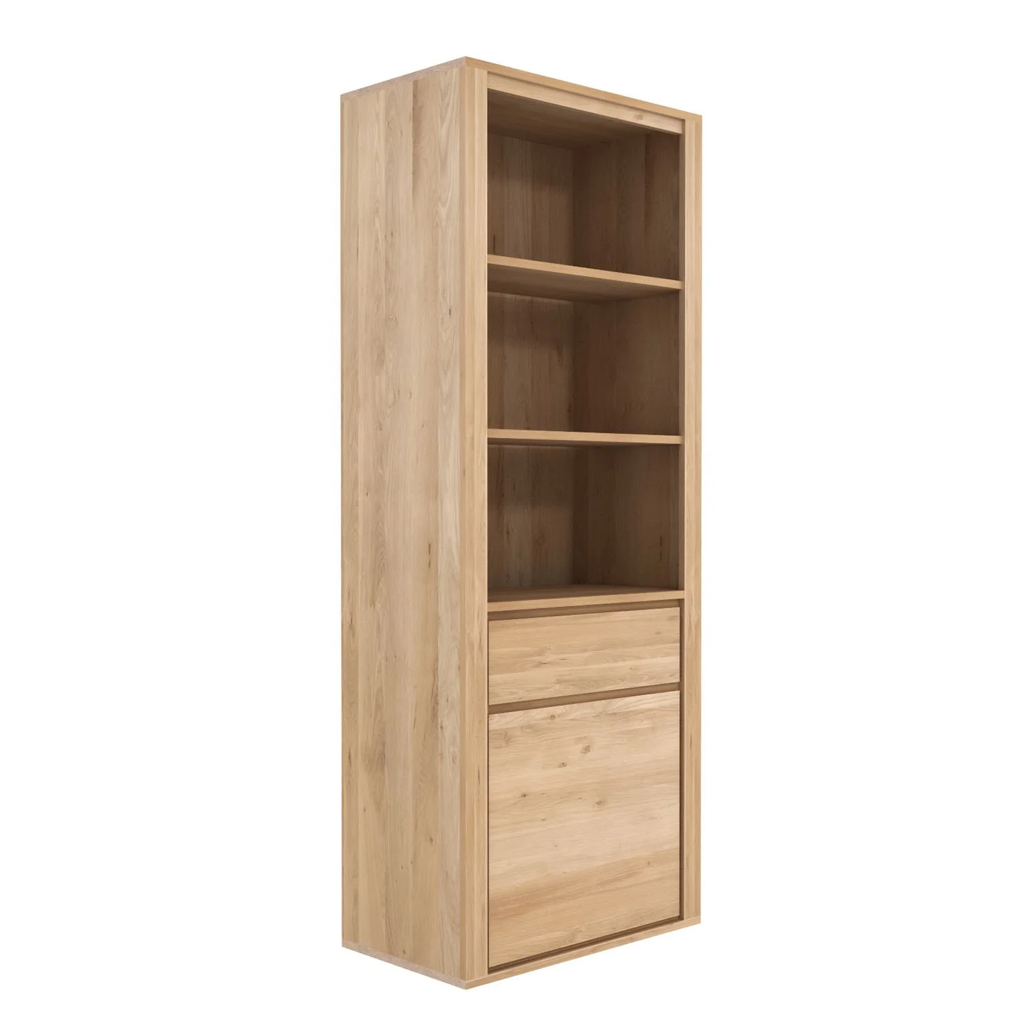 1051377-Ethnicraft-Eiche-Regal-Bücherregal-Shadow-1-Tür-1-Schublade-2-Regalbretter-80x46x209,5.jpg