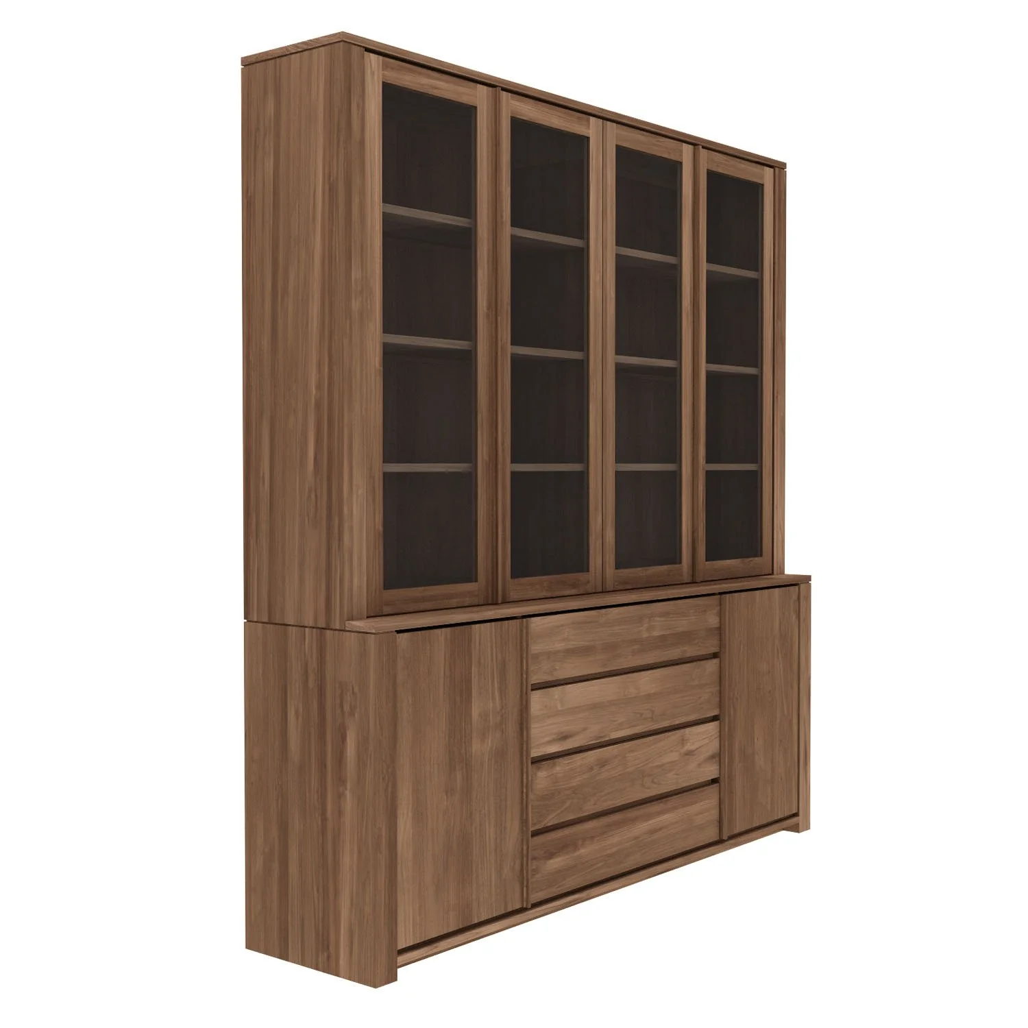 1015345-Ethnicraft-Teak-Schrank-Lodge-4-Glastüren-2-Türen-3-Schubladen-200x36-46x220.jpg