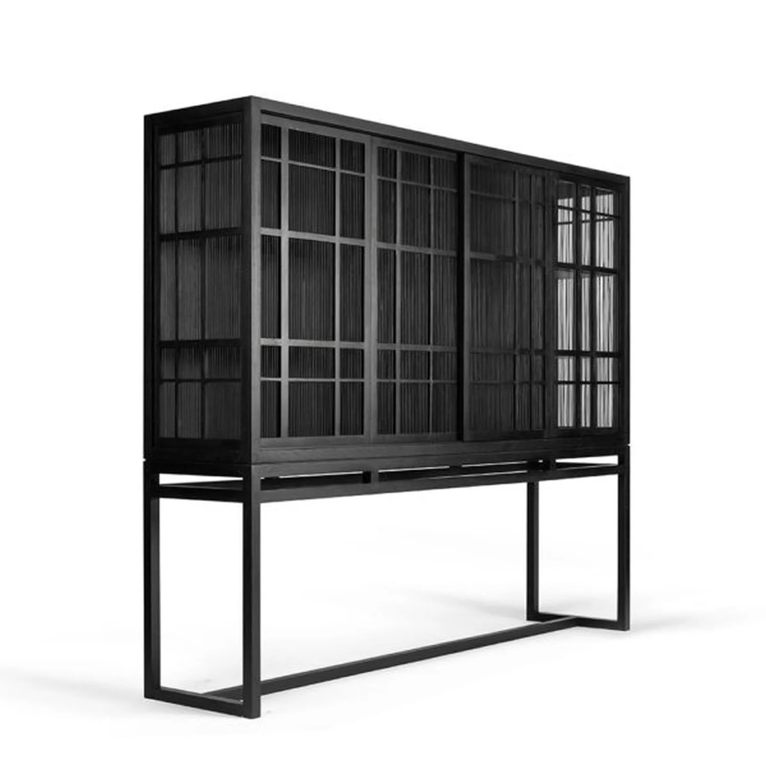12346-Oak-Burung-cupboard-high-4-doors-bamboo-spikes-06.jpg