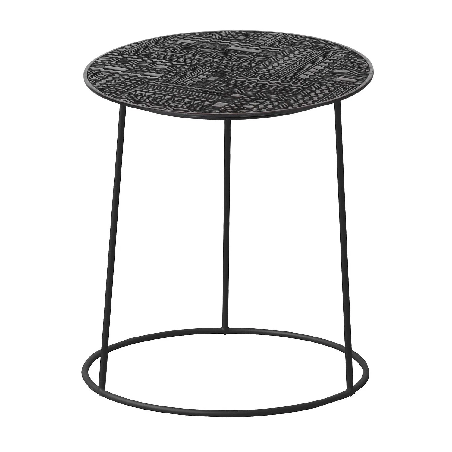 12217 Ancestors Teak Tabwa round side table-03.jpg