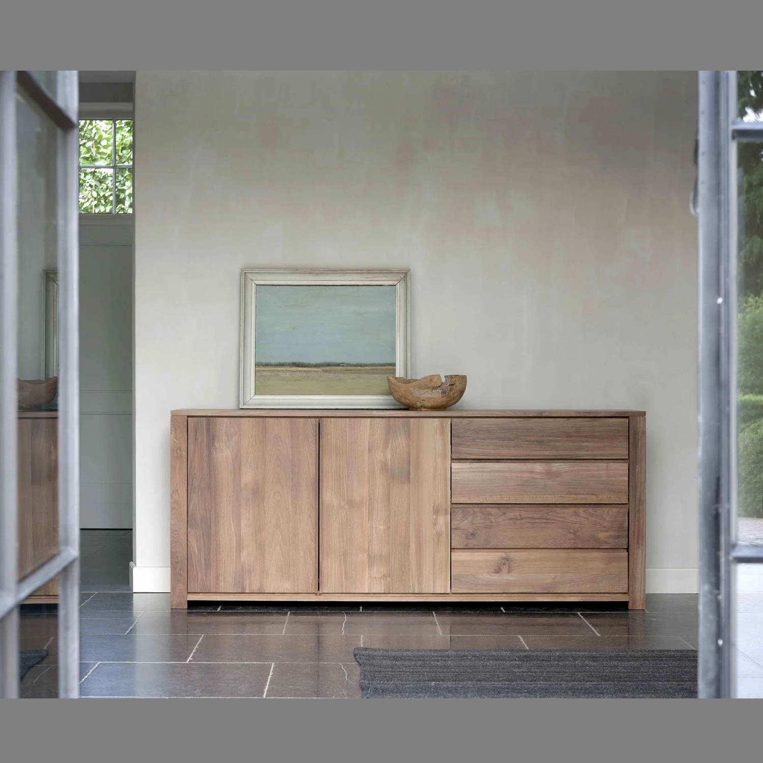 1015336-Ethnicraft-Teak-Sideboard-Lodge-2-Türen-3-Schubladen-202X46X84_02.jpg