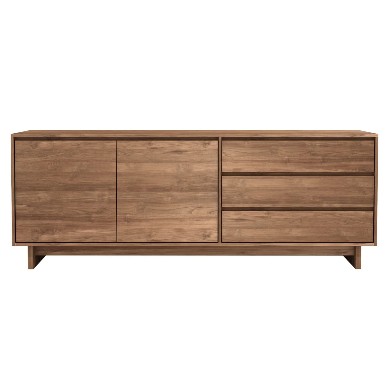 1011451-Ethnicraft-Teak-Sideboard-Wave-2-Türen-3-Schubladen-205x46x77_01.jpg