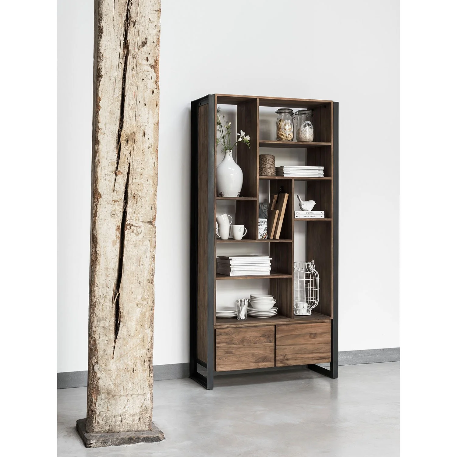 D-Bodhi_51FD220400 Fendy Bookrack 2 drawers 9 racks_05.jpg