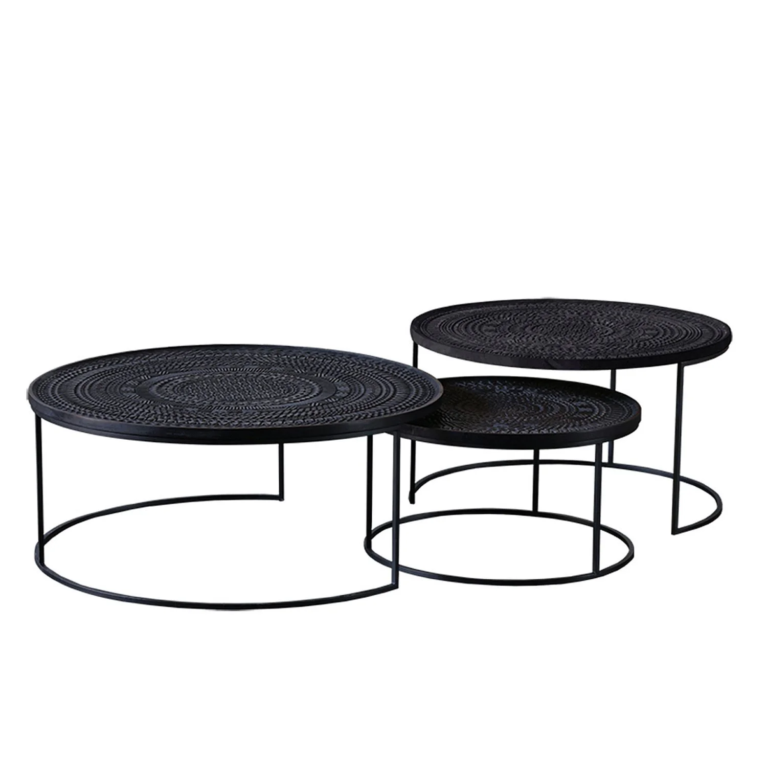 12236 Teak Tabwa round nesting coffee table set-03.jpg