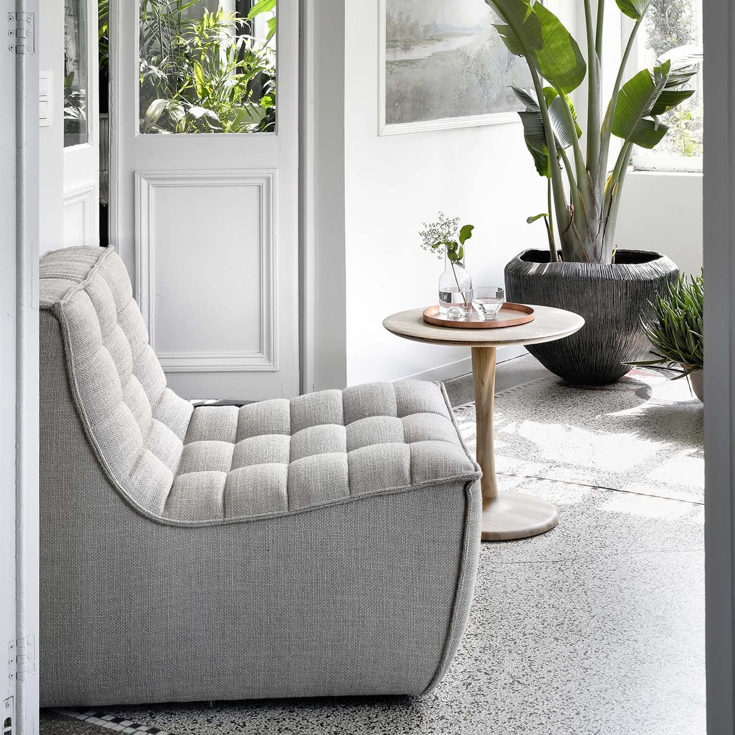 20229 N701 sofa 1 seater beige & 50020 Oak Torsion side table.jpg