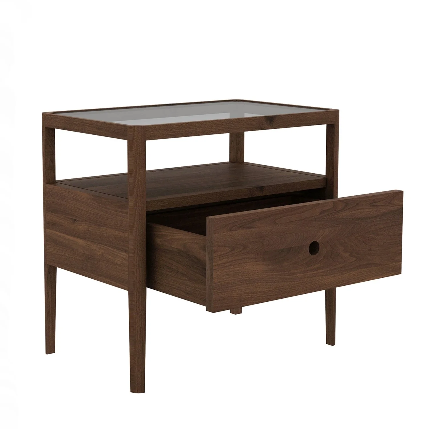 107543 Walnut Spindle nightstand - 1 drawer 55x35x52_02.jpg