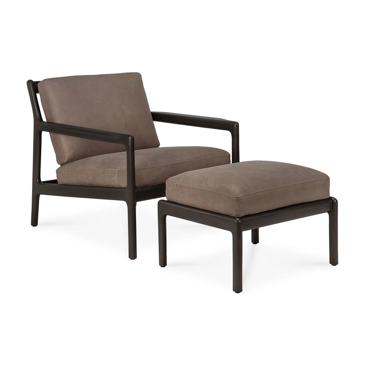 35104_Jack_frame_varnished_mahogany_dark_brown_Terra_nubuck_leather_35112_Jack_footstool_mahogany_Terra_Nubuck_det02_cut_web.jpg