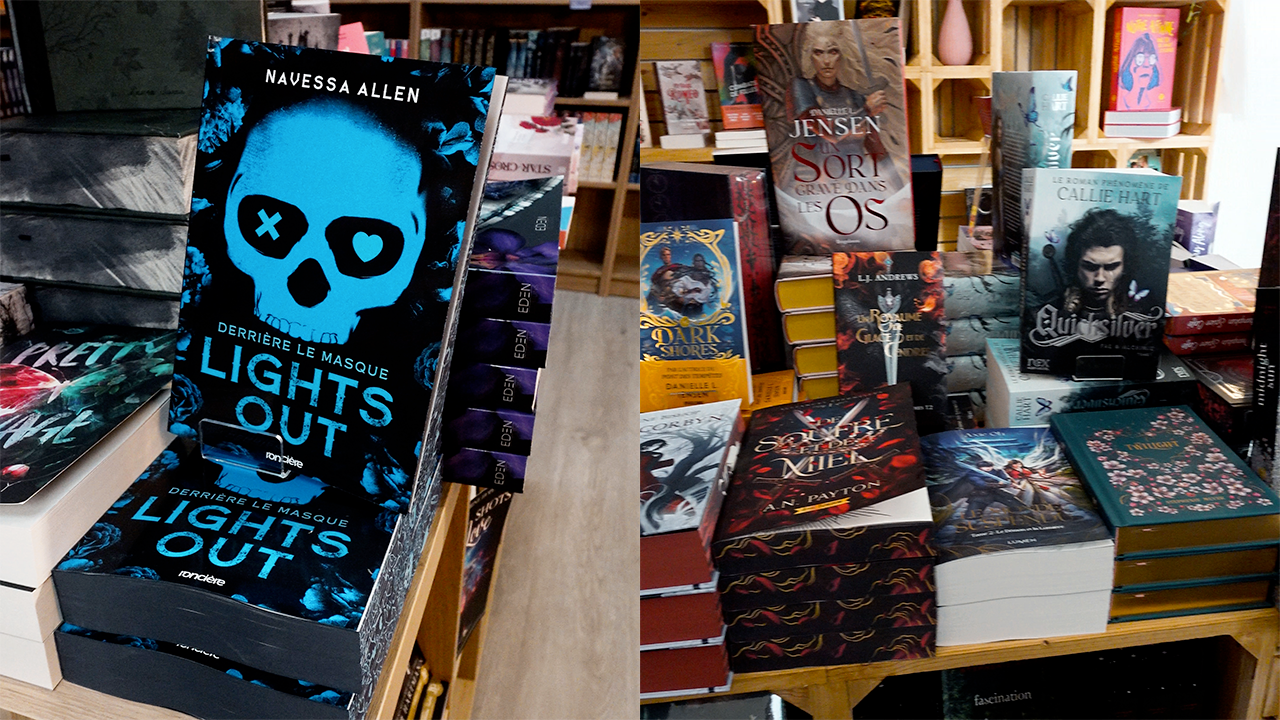 Les Grimoires de Lorphé : la librairie spécialisée dans la romance / romantasy à Angers