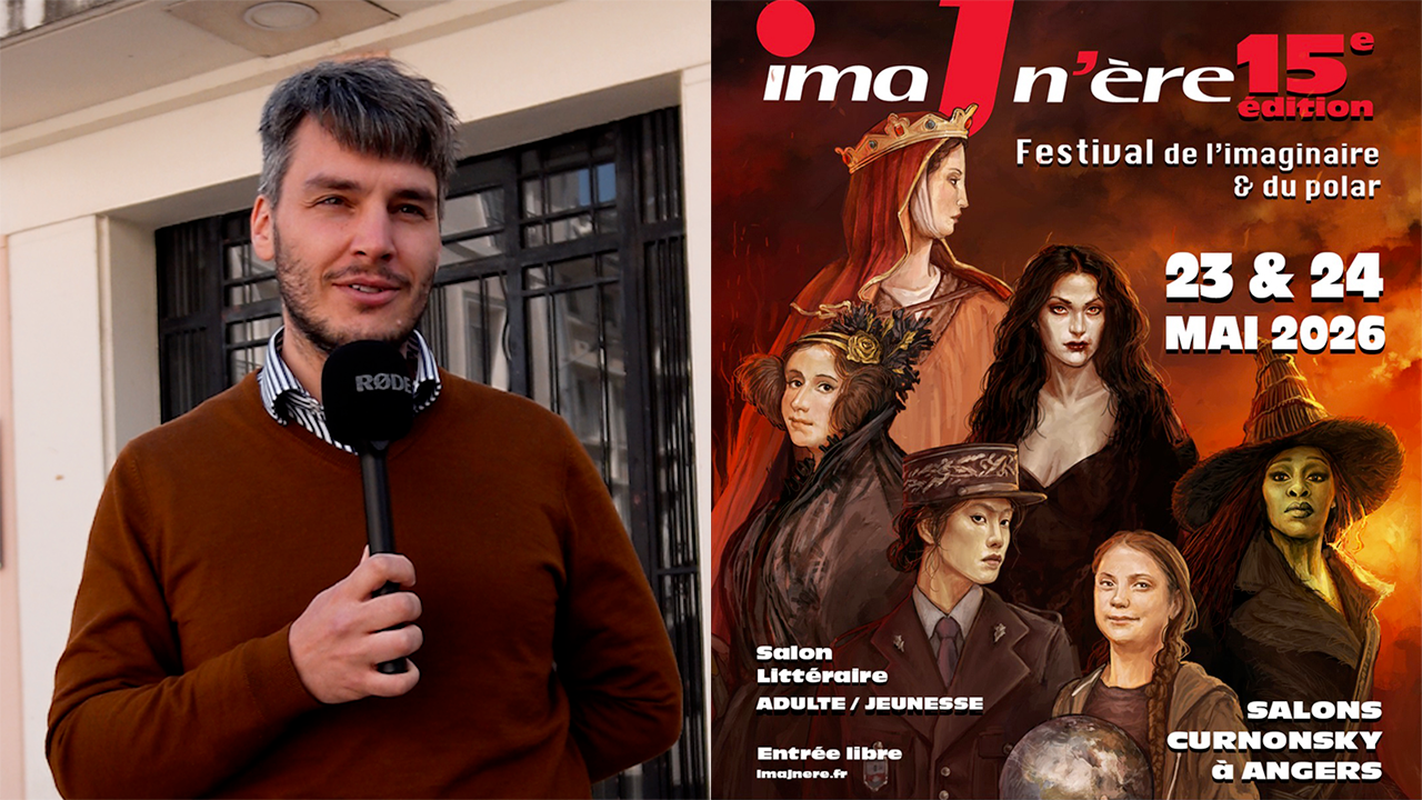 Festival imaJn’ère : le salon de littérature d’Angers (23 / 24 mai 2026)