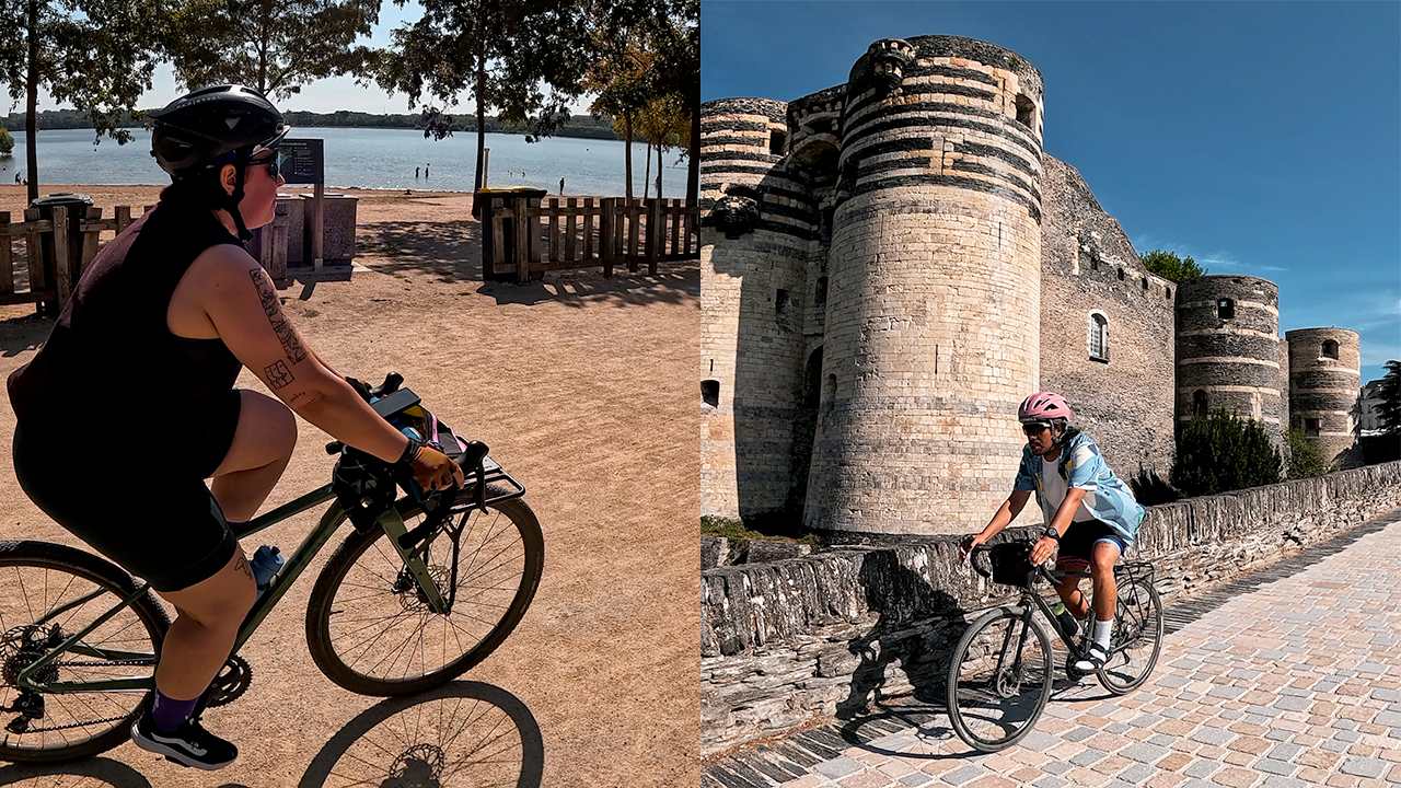 Angers : idée de balade à vélo le long de la Maine 