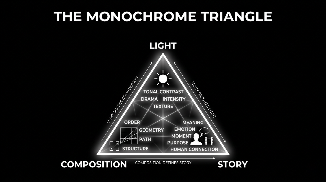 The Monochrome Triangle