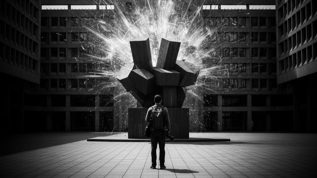 Color is Noise, Monochrome is Silence