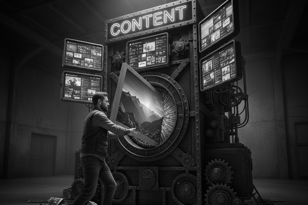 Why Your Photography Isn't "Content"