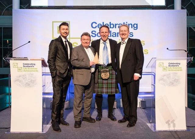 Roslin Technologies win Scottish Life Science Award for Animal Health, Agri-tech and Aquaculture. 