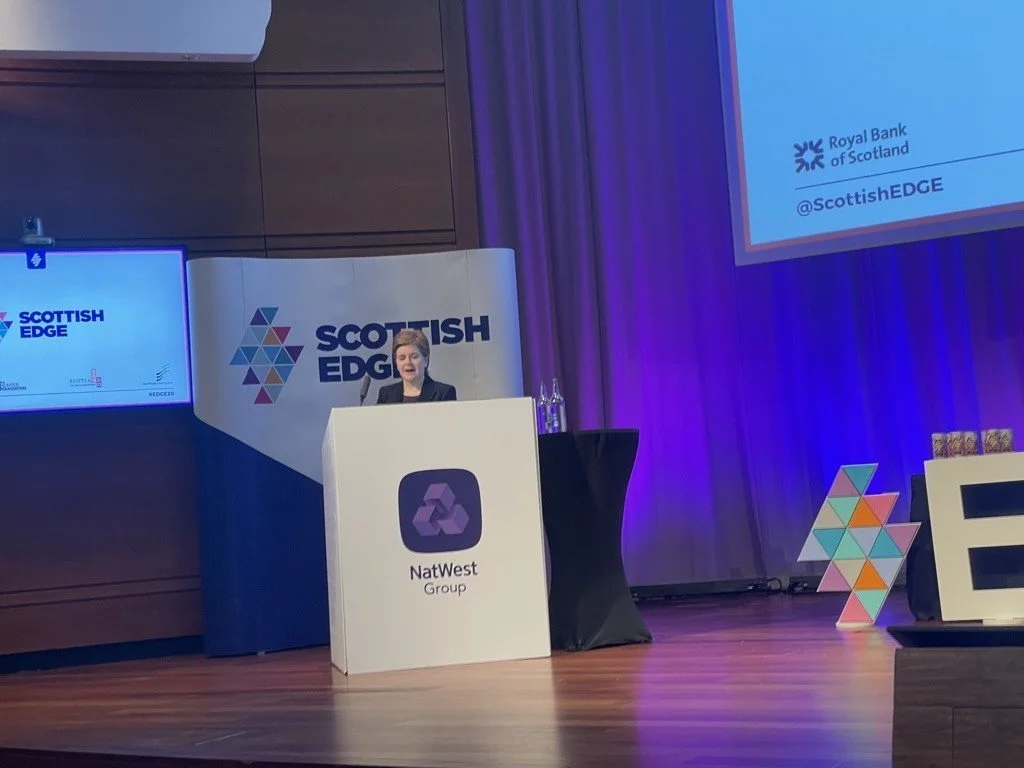 Scottish EDGE welcomes First Minister to celebrate the country’s finest entrepreneurs