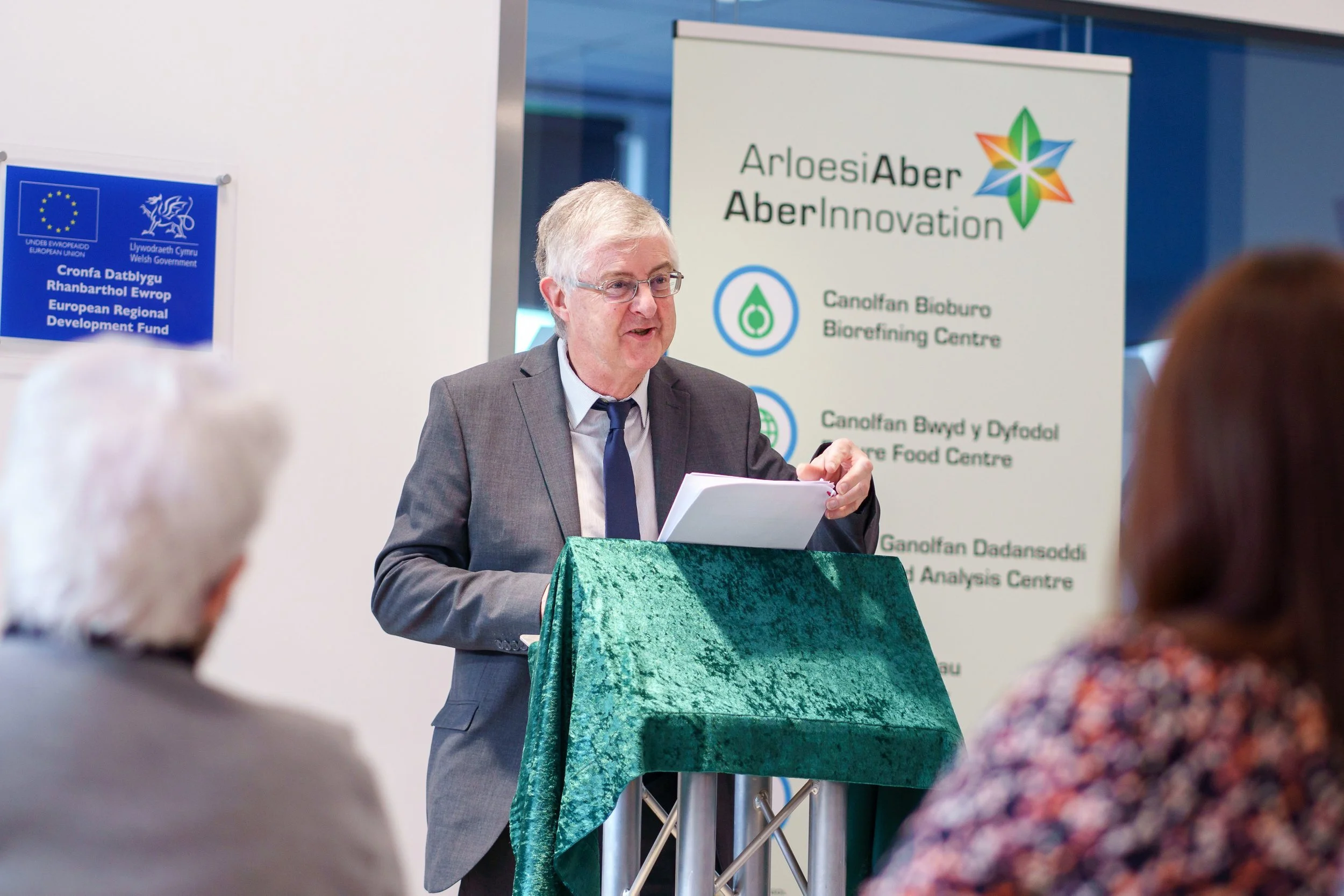 First Minister of Wales Officially Opens AberInnovation