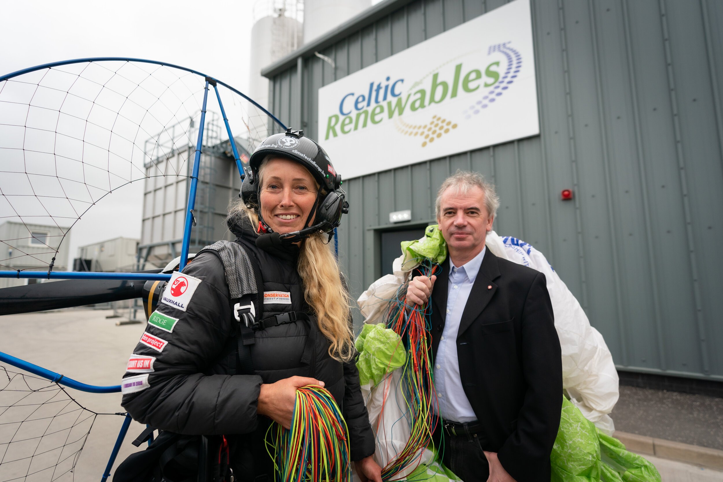 UN Ambassador lands in Scotland to meet the innovators tacking climate change