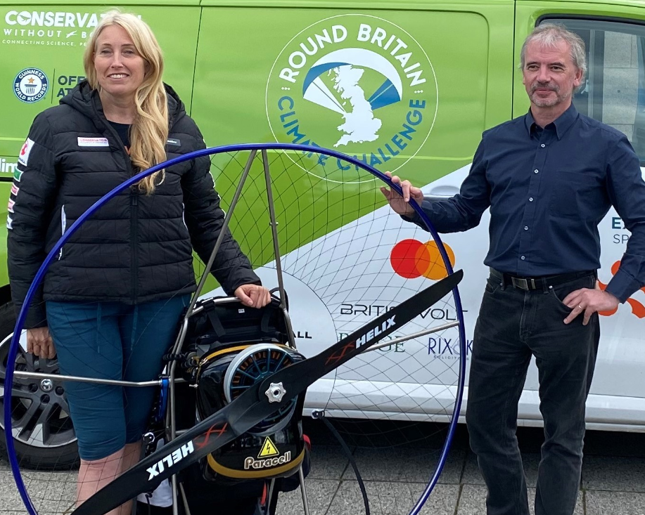 Celtic Renewables join UN Ambassador in Round Britain Climate Challenge