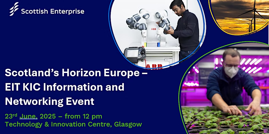 Scotland's Horizon Europe - EIT Information & Networking Event