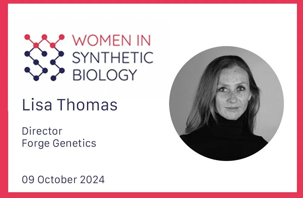 WiSB Women's Hour - in Conversation with Lisa Thomas, Forge Genetics
