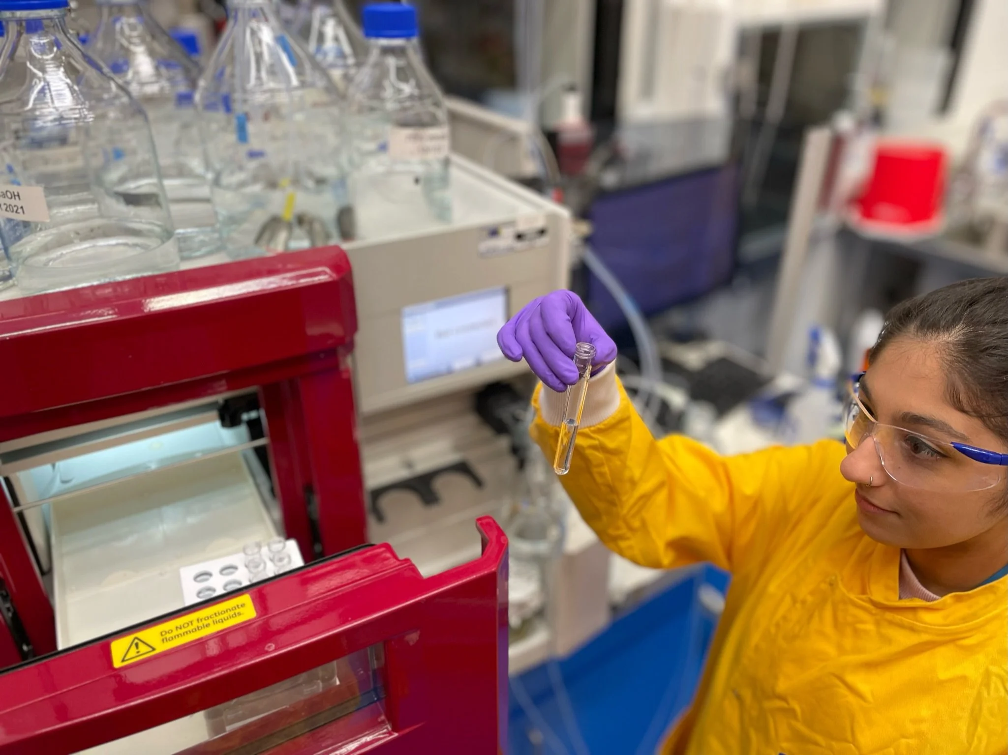 Biocatalytic Production and Scale-up of 5hmdUMP Purification