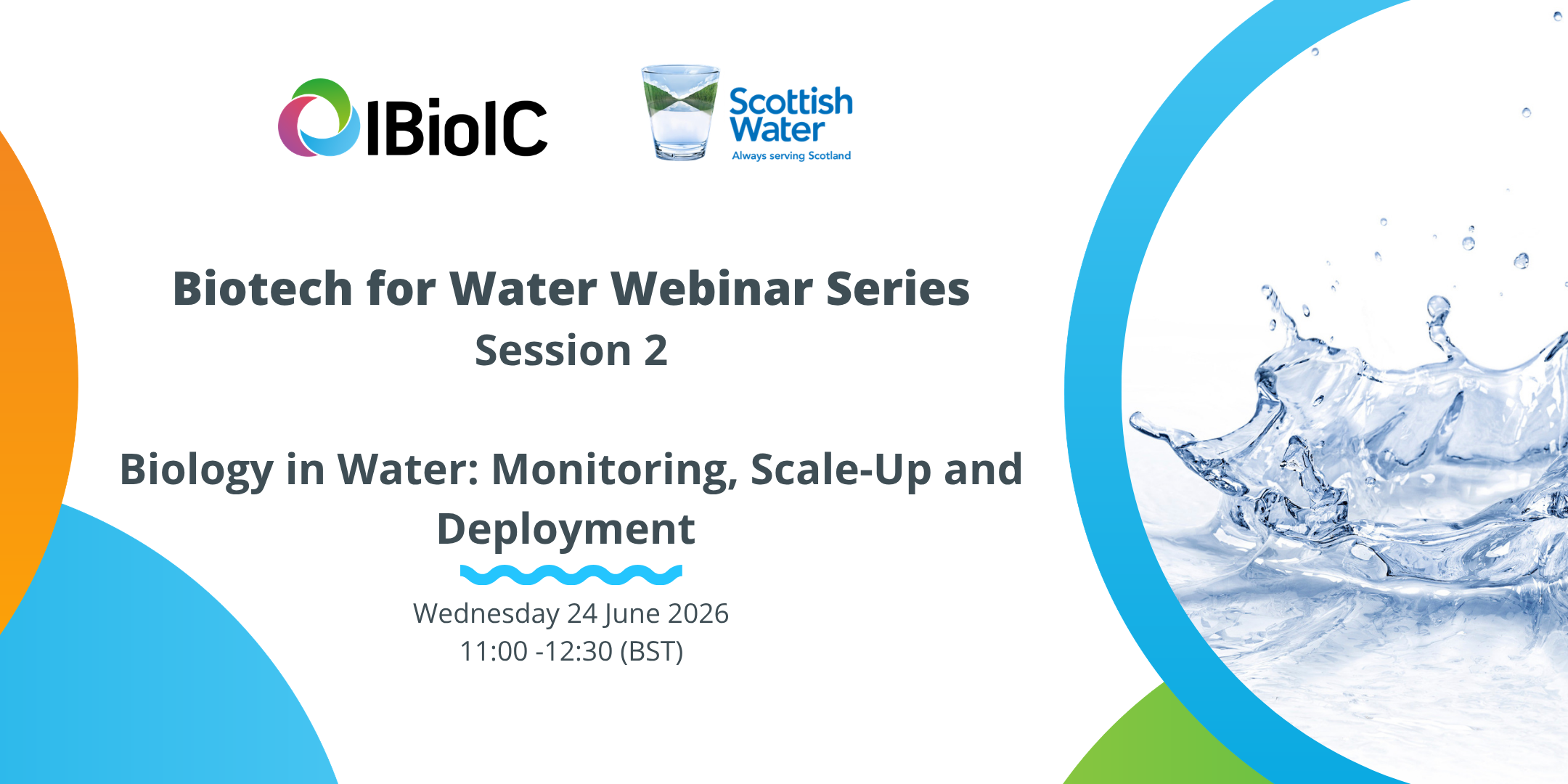 Biology in Water: Monitoring, Scale-Up and Deployment