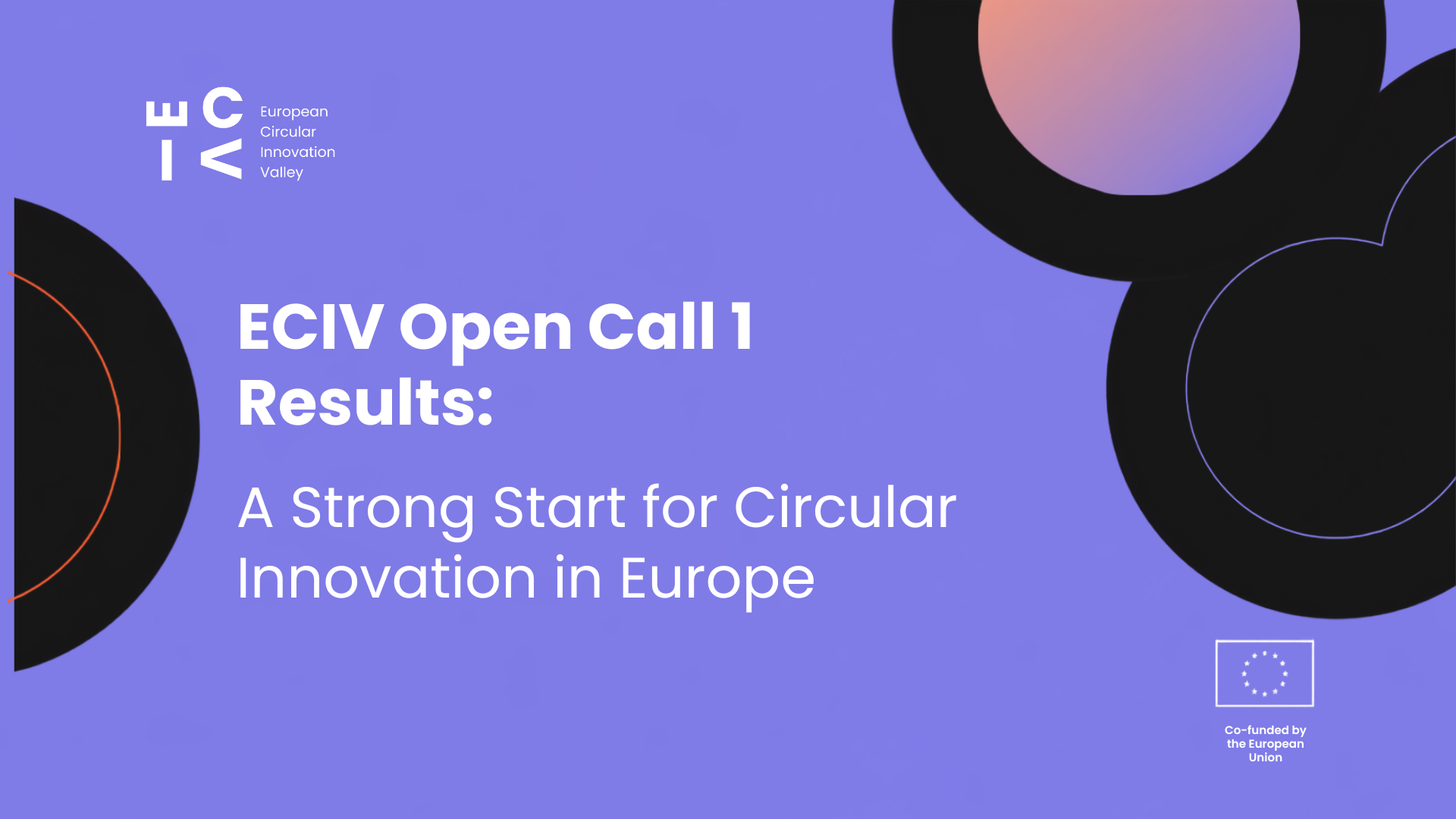 ECIV Open Call 1 Results: A Strong Start for Circular Innovation in Europe