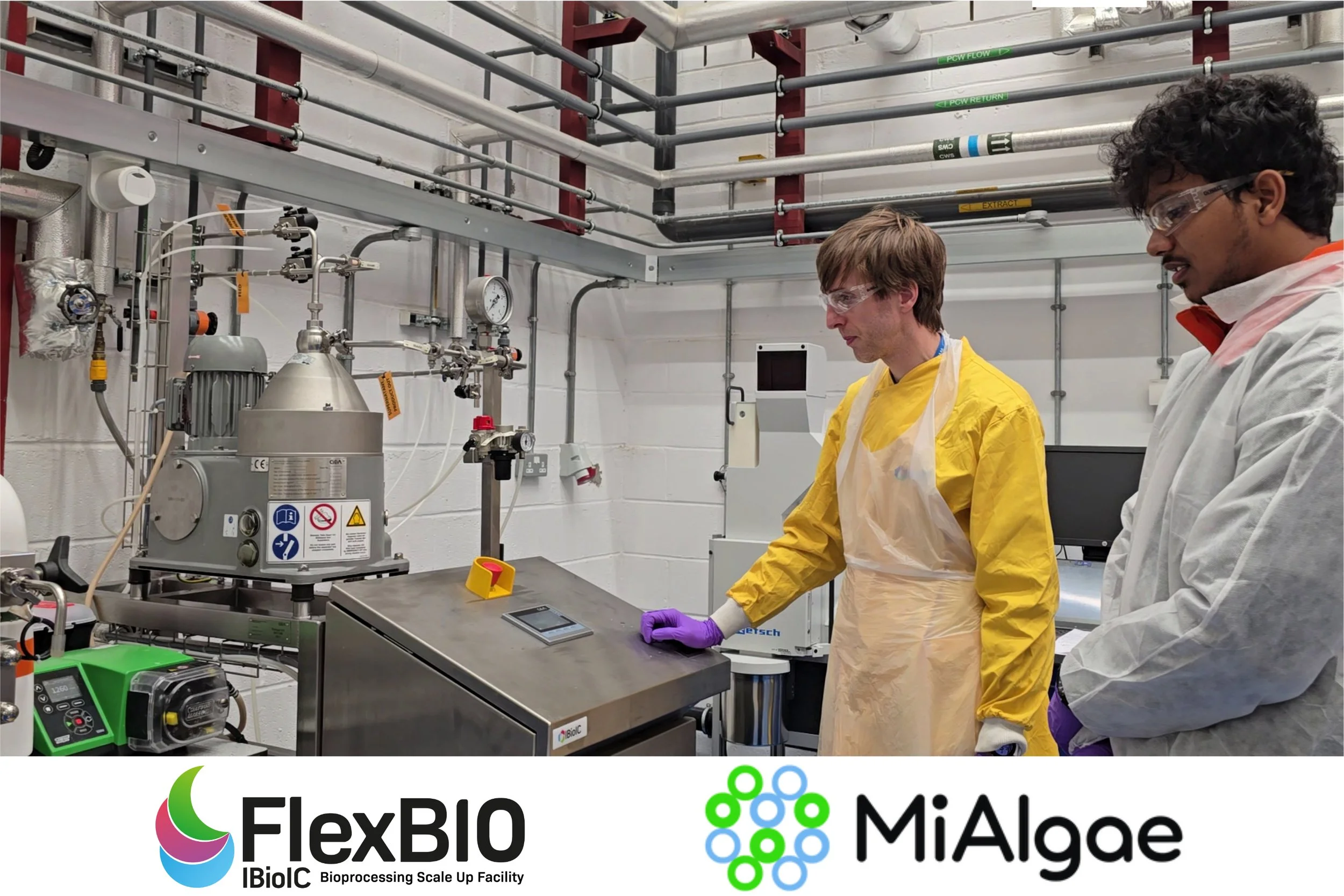 MiAlgae – Clarification Services for Microalgae Fermentation Broth