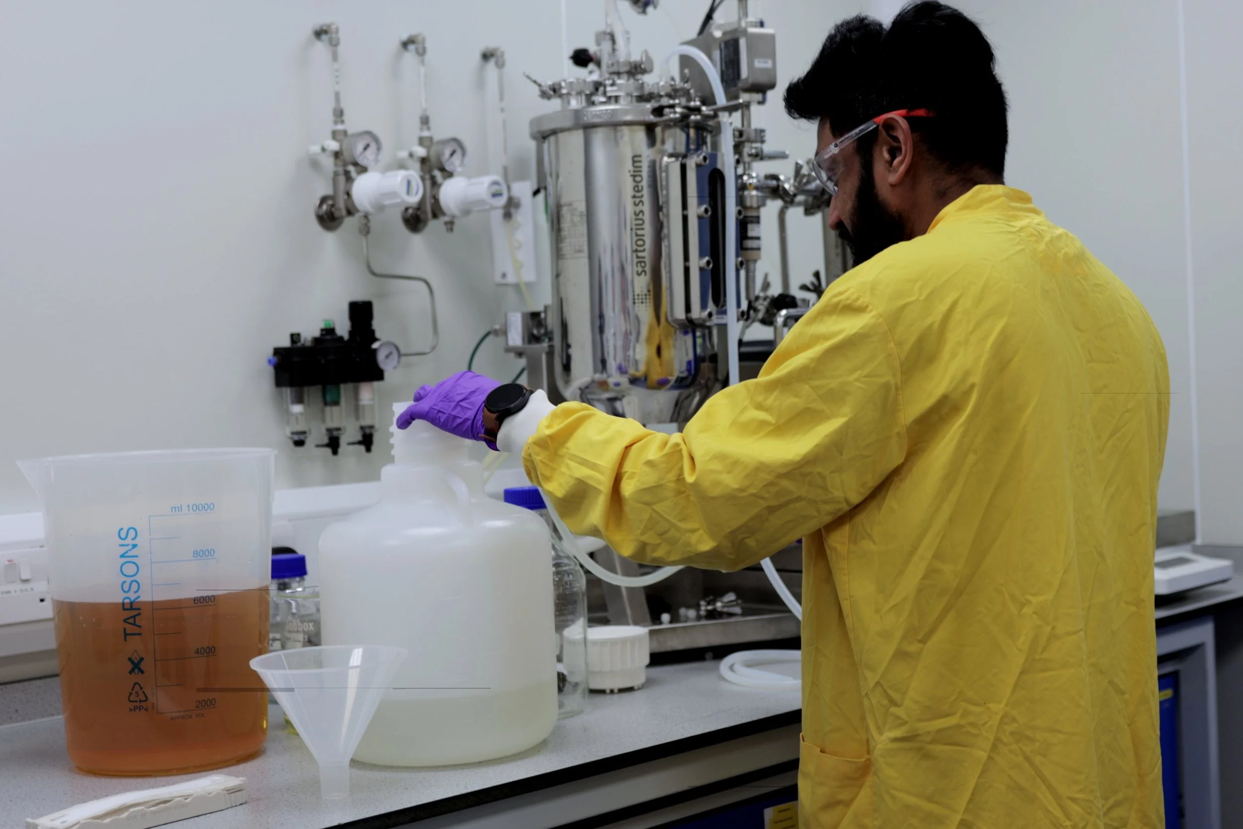 Scale-up of Enzyme Production for Cyclodextrin Biomanufacturing