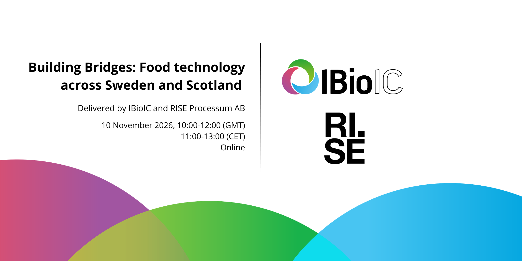 Building Bridges: Food technology across Sweden and Scotland
