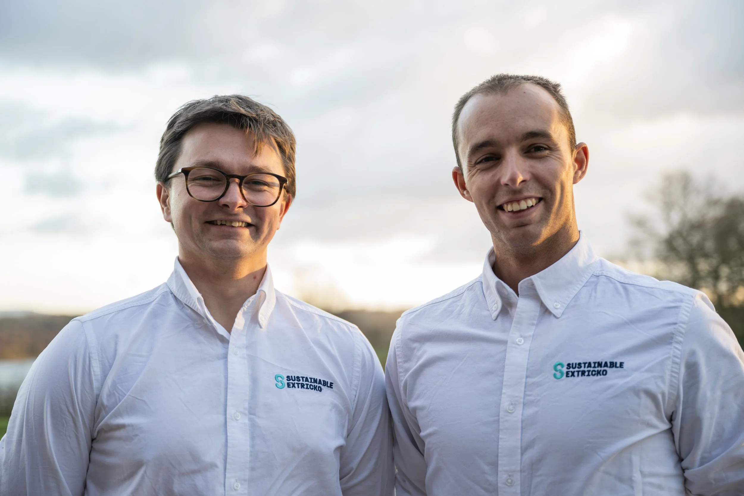 Sustainable Extricko founders Joe Penhaul Smith and Sam Penhaul