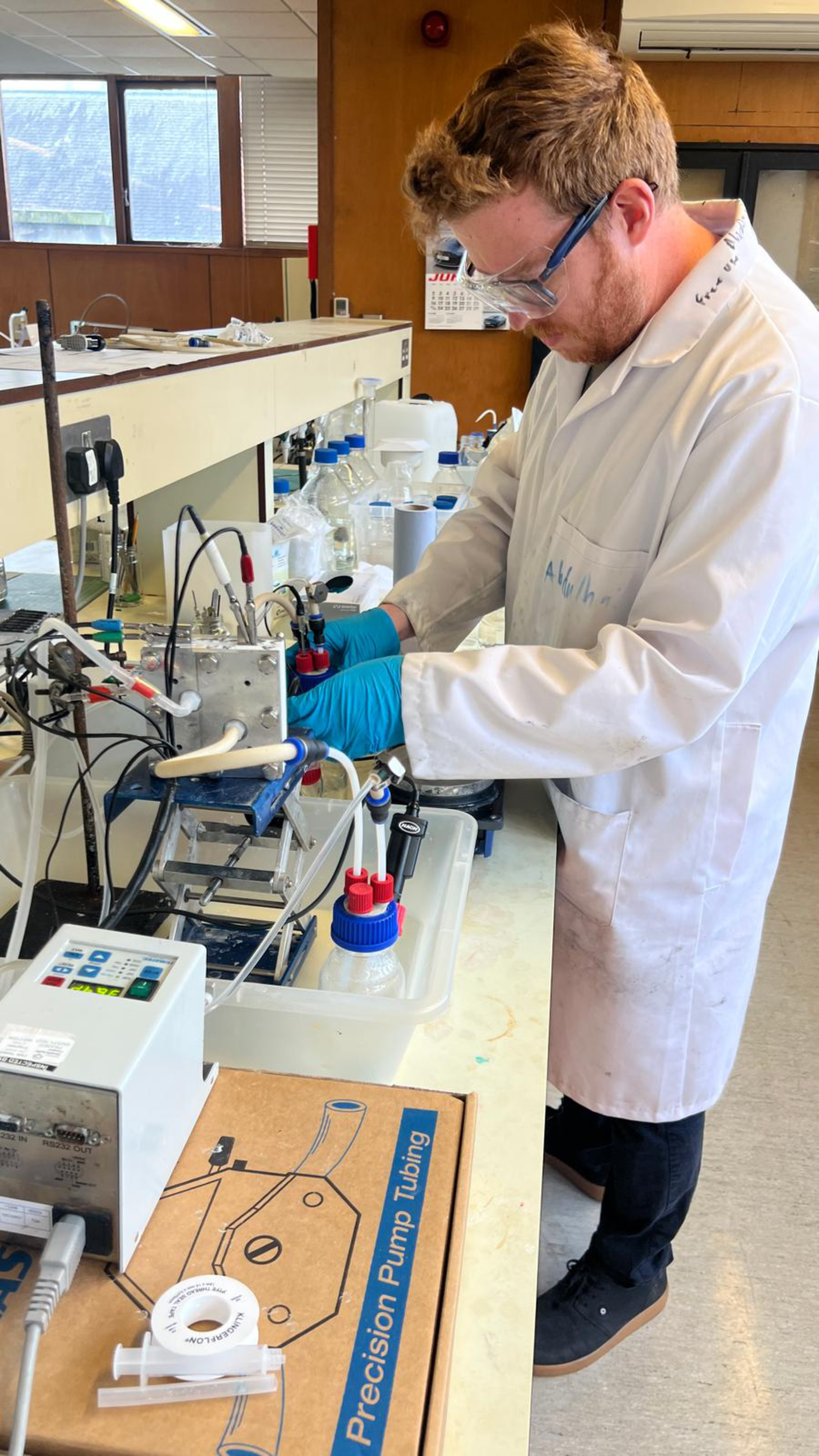 Ureaka team Members in the Lab