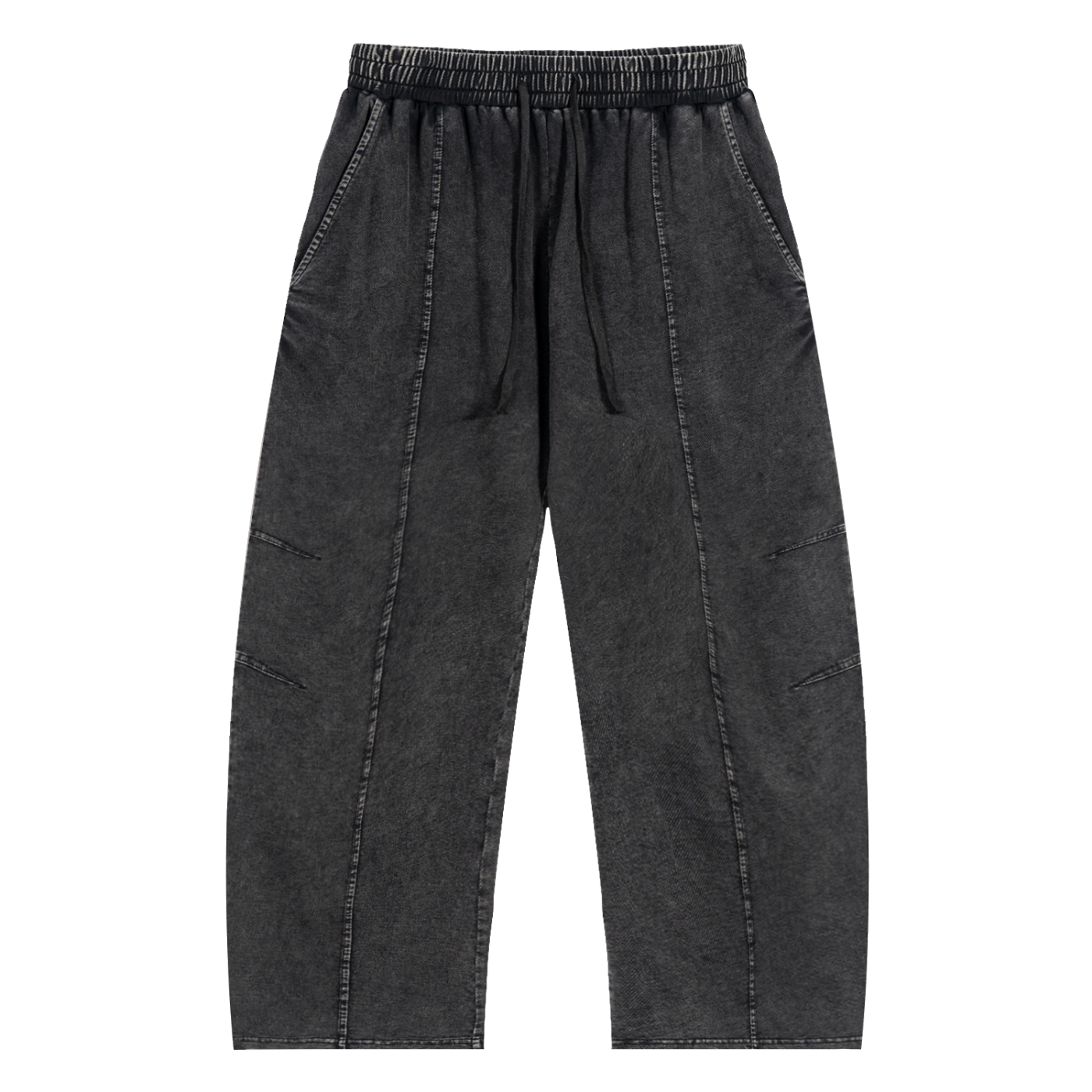 Distressed Wordmark Joggers