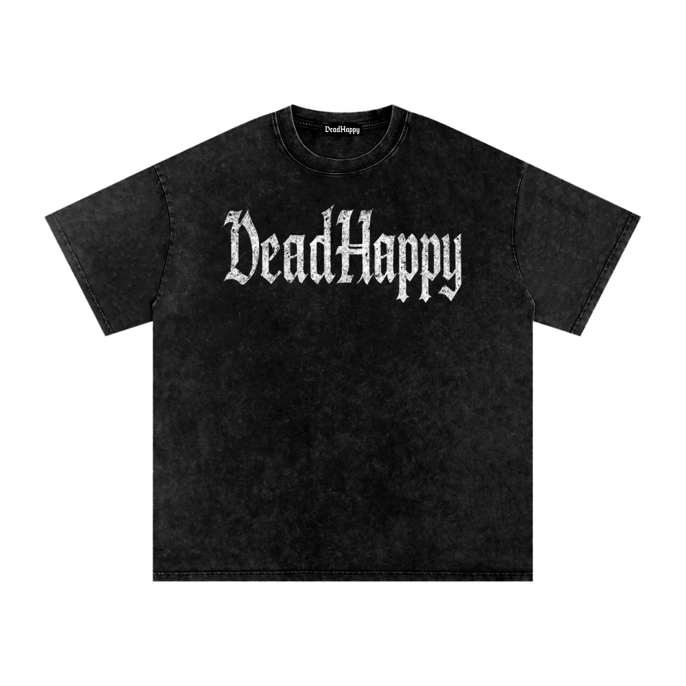 Distressed Wordmark Tee