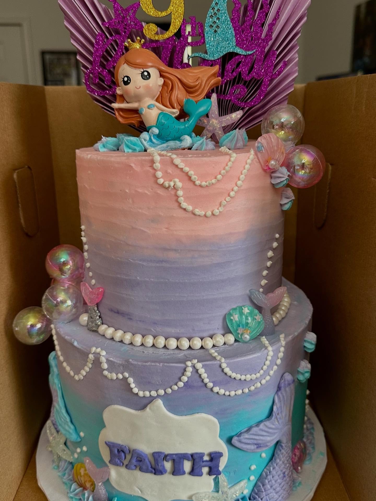 Mermaid cake!