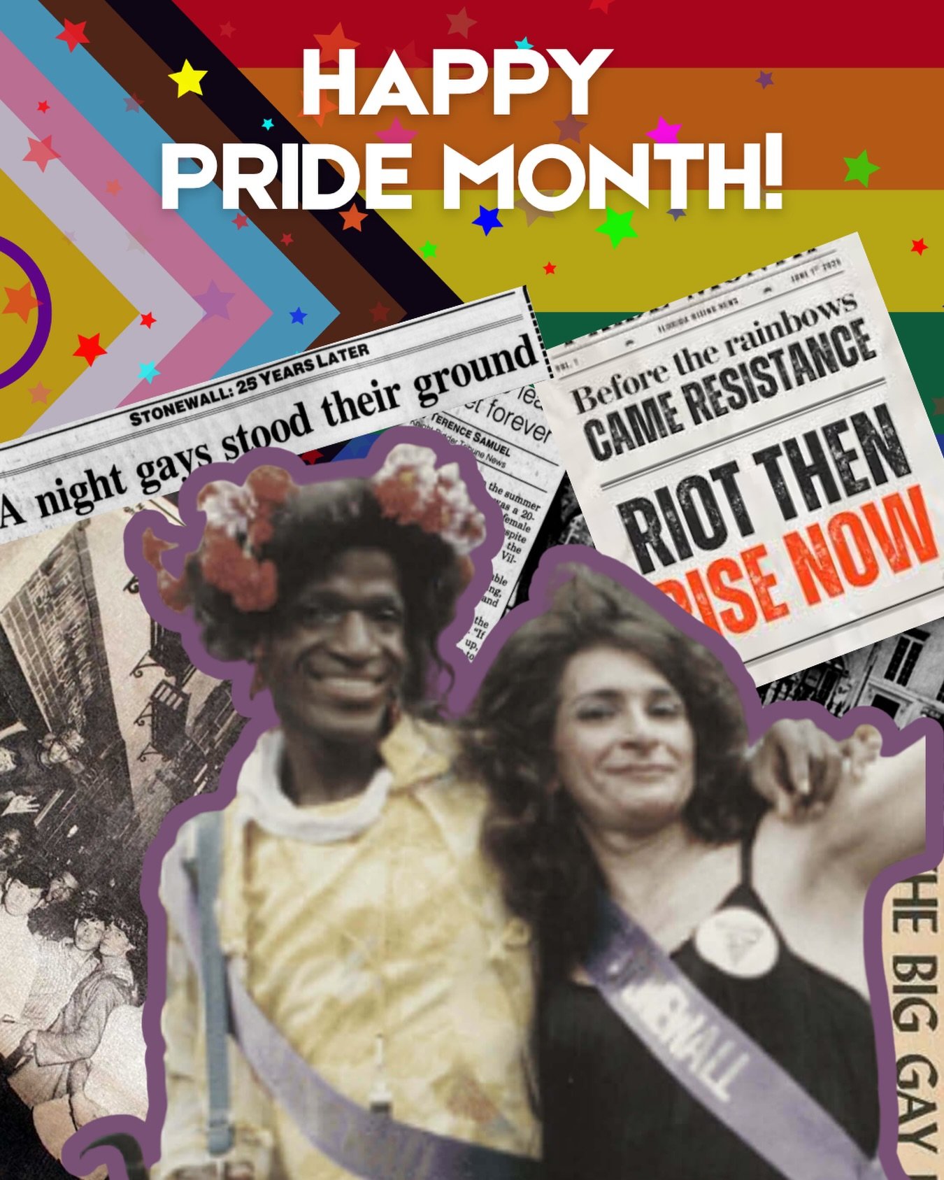 To the Mothers who gave up EVERYTHING &mdash; THANK YOU🫶🏾 We will not fumble what you gave us, we are not going back ✊🏾🏳️&zwj;🌈🏳️&zwj;⚧️. Happy Pride everyone - no matter where you fall on the rainbow, no matter if you still don&rsquo;t know, n