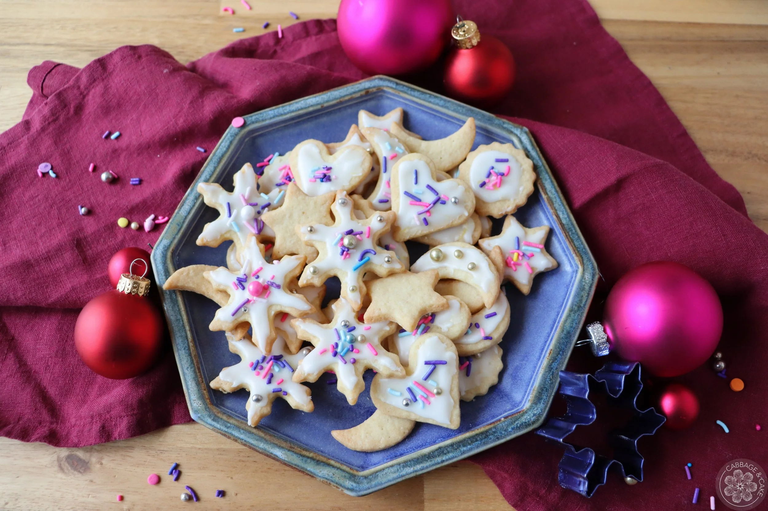 BEST BUTTERPLÄTZCHEN RECIPE -GERMAN CHRISTMAS COOKIES