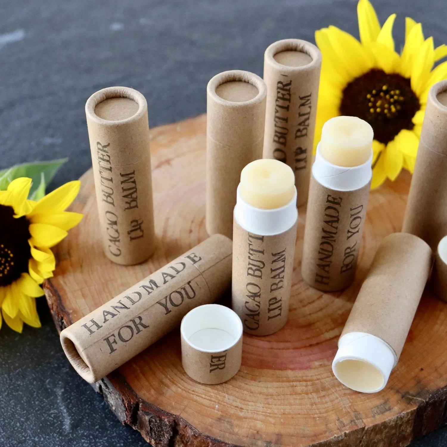 NATURAL CACAO BUTTER LIP BALM