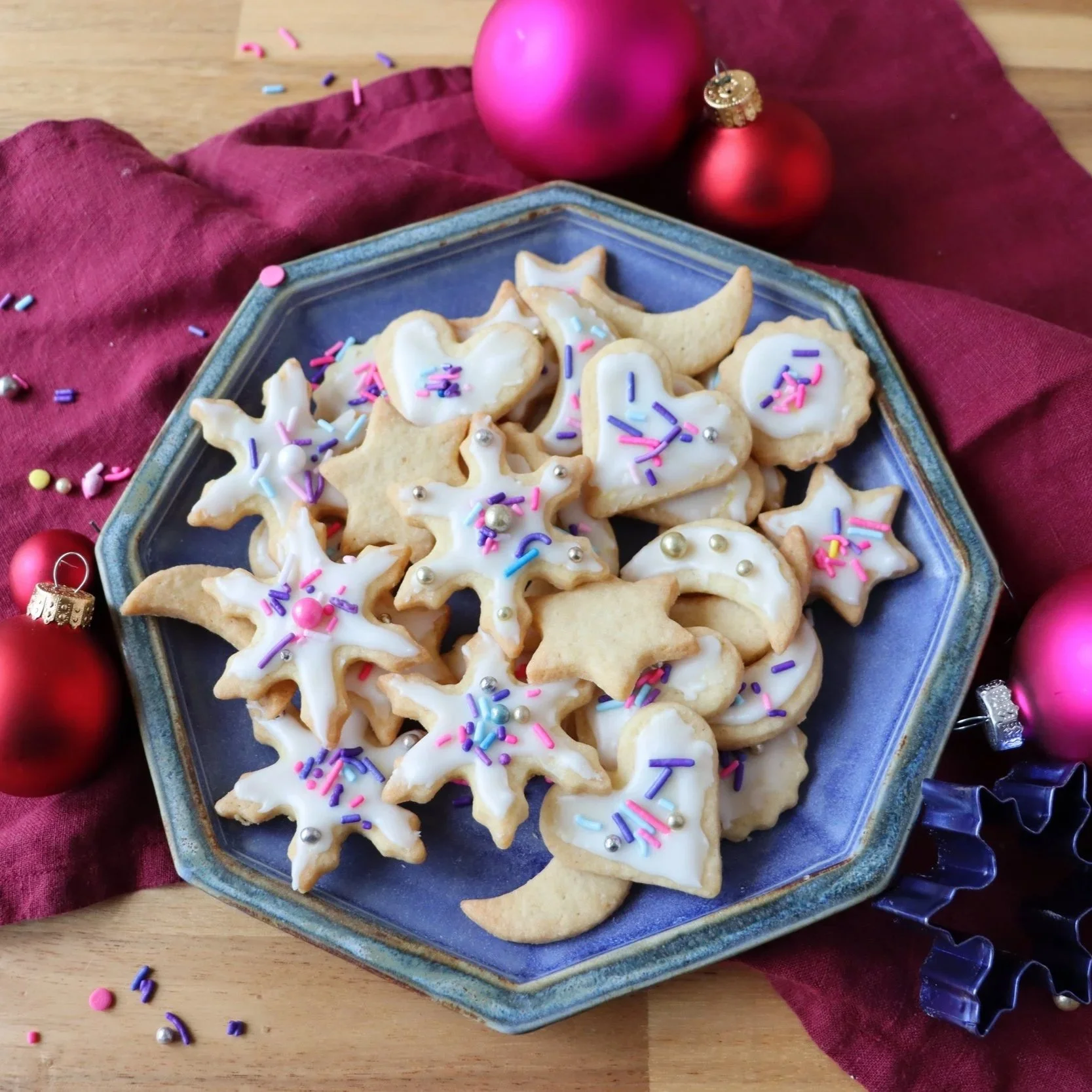 BEST BUTTERPLÄTZCHEN RECIPE -GERMAN CHRISTMAS COOKIES