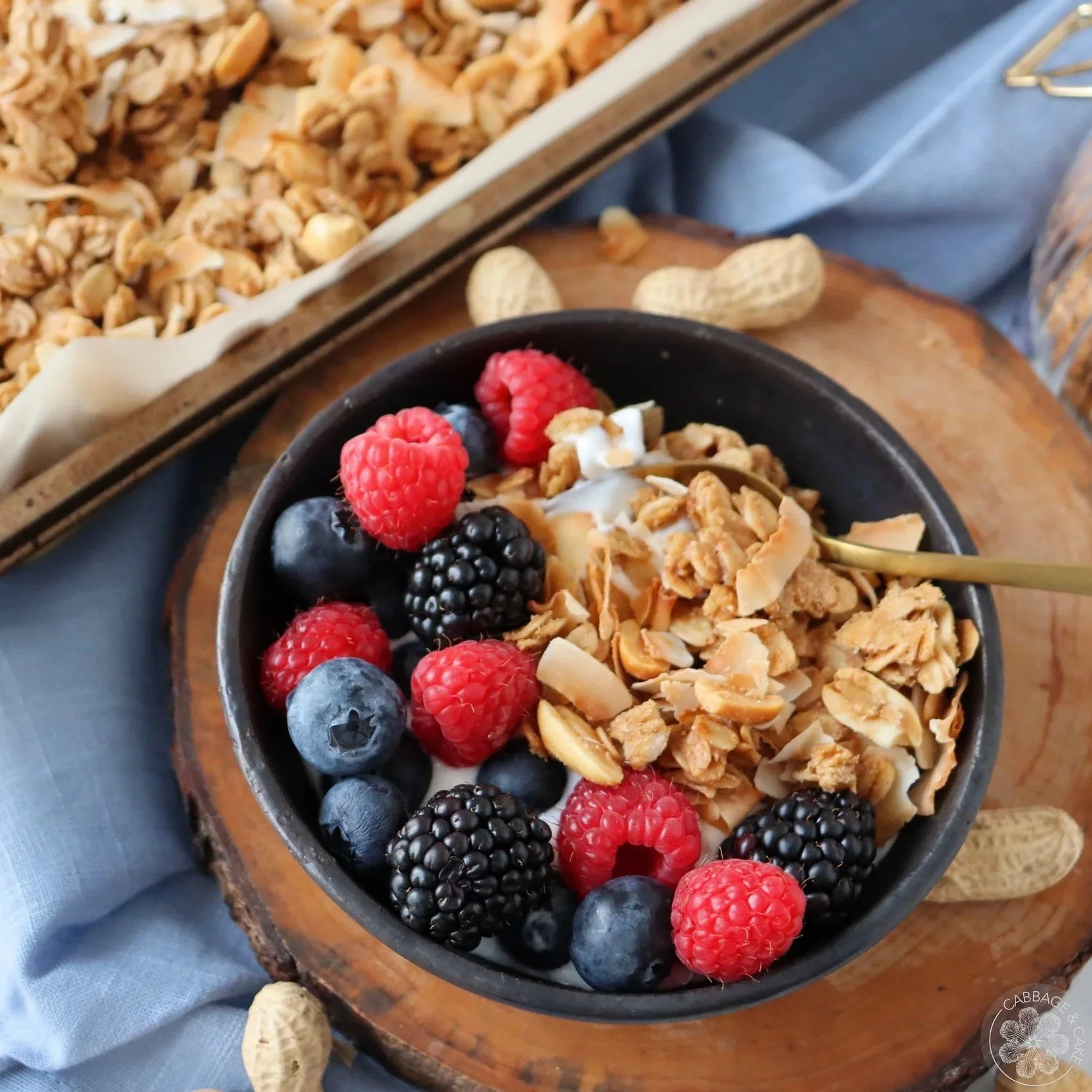 MAPLE PEANUT GRANOLA RECIPE
