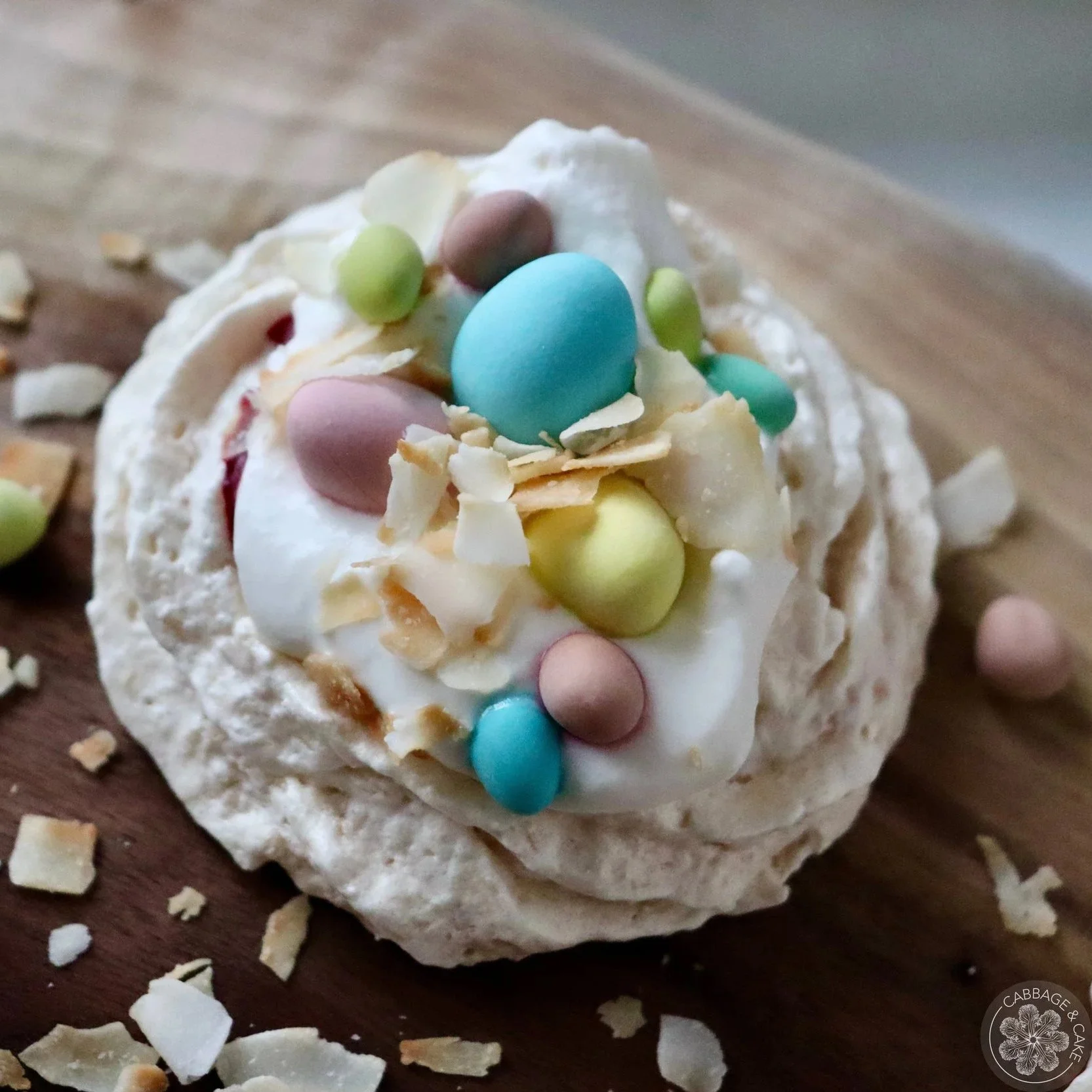 COCONUT MERINGUE EASTER NESTS RECIPE